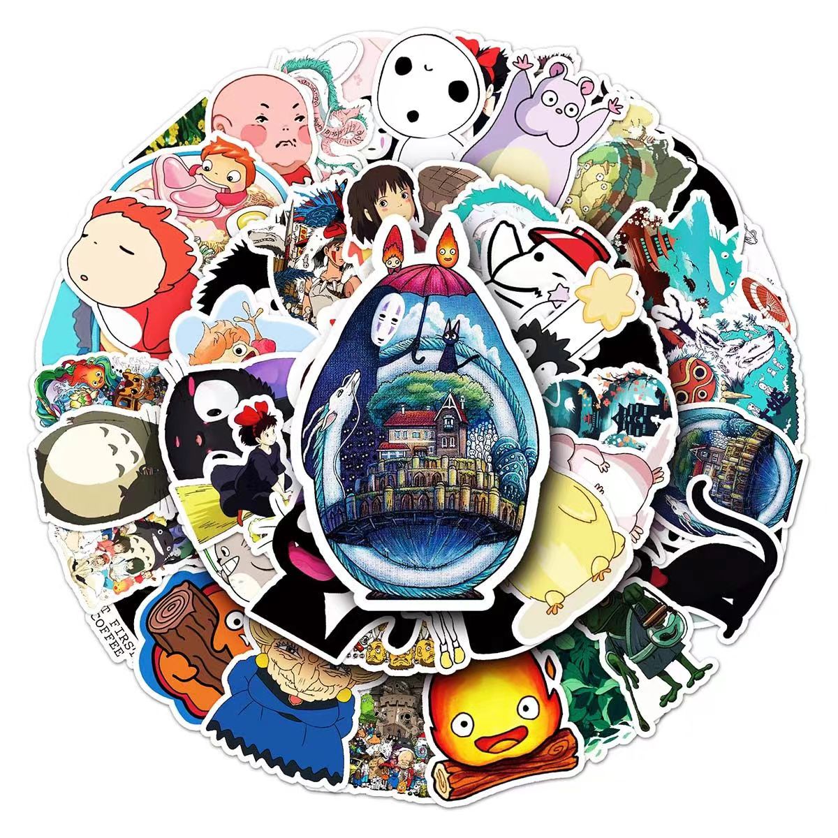 Studio Ghibli Sticker Lot 50pcs 103215