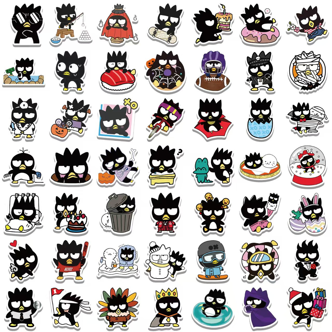 Badtz Maru Sticker Set 50pcs 103180