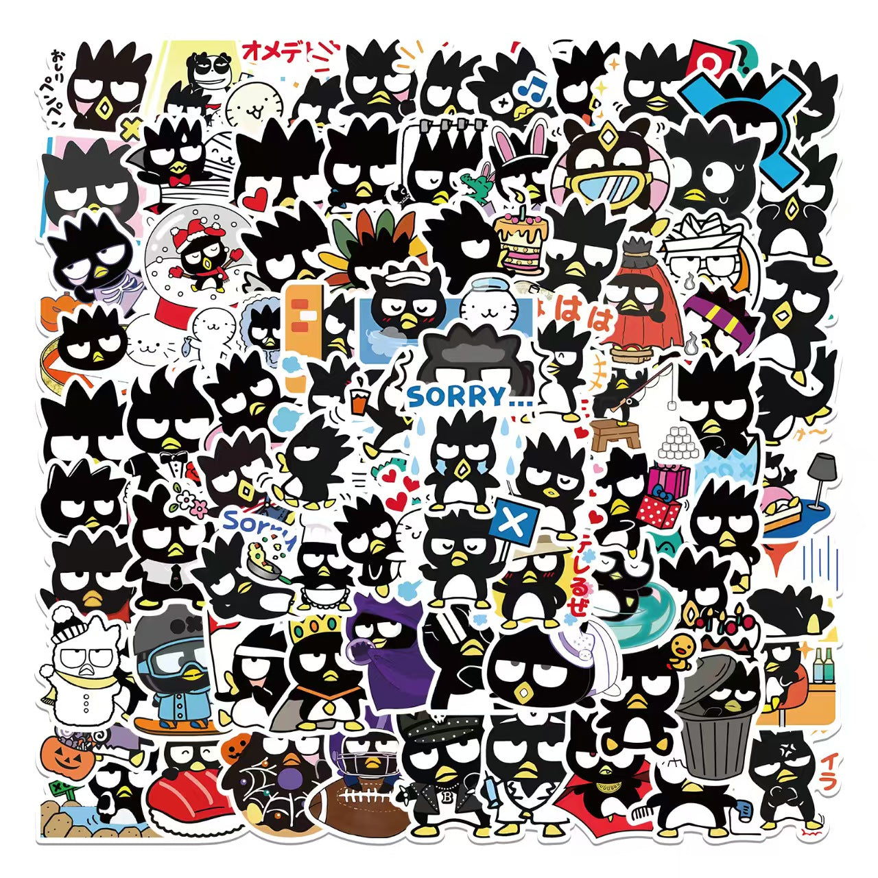 Badtz Maru Sticker Set 50pcs 103180