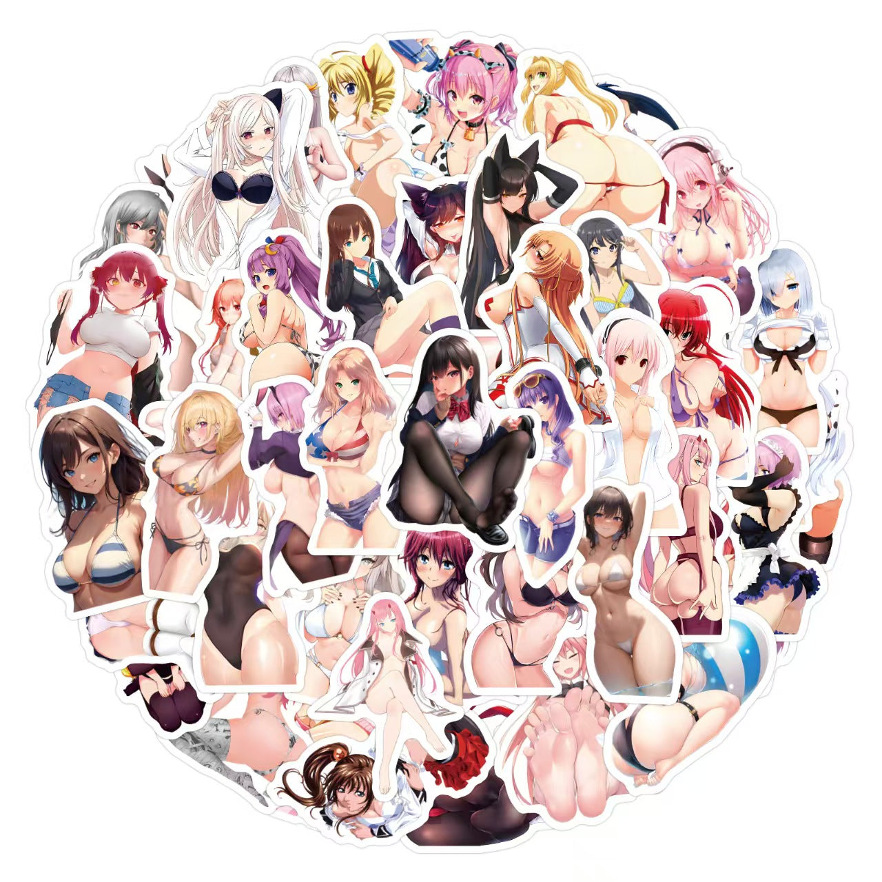 50 Pcs Wafiu Sticker Lot Series 3 (50pcs) 103143