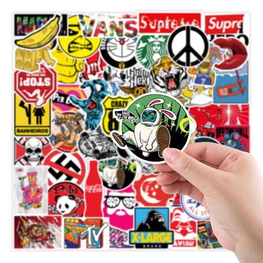 Brand Logo Series 6 – 50pcs Sticker Set – SKU 103164