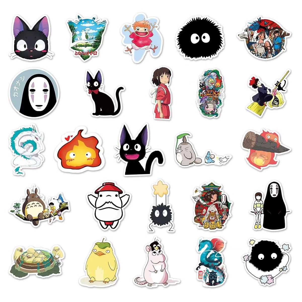 Studio Ghibli Sticker Lot 50pcs 103215