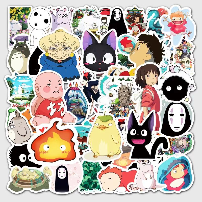 Studio Ghibli Sticker Lot 50pcs 103215