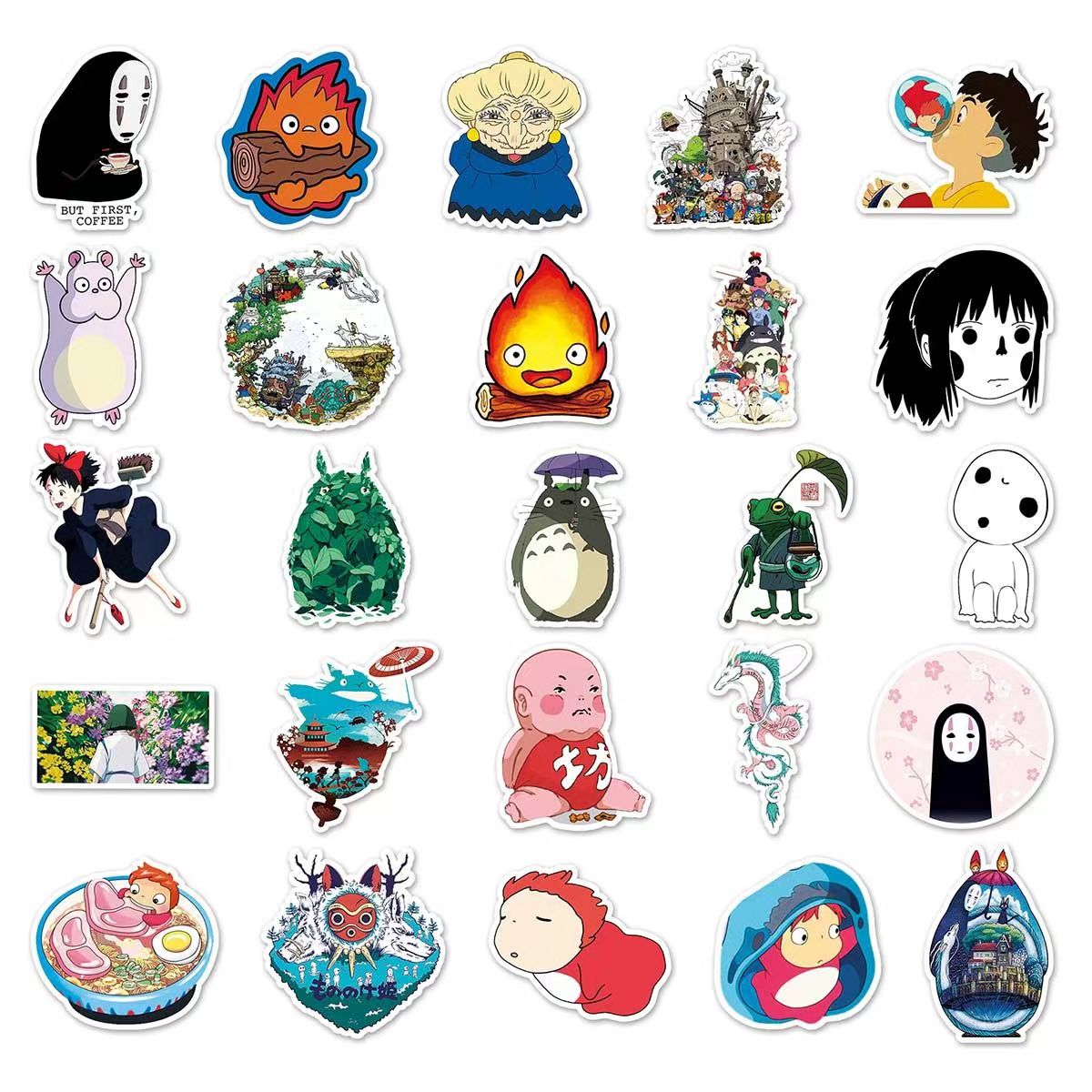 Studio Ghibli Sticker Lot 50pcs 103215