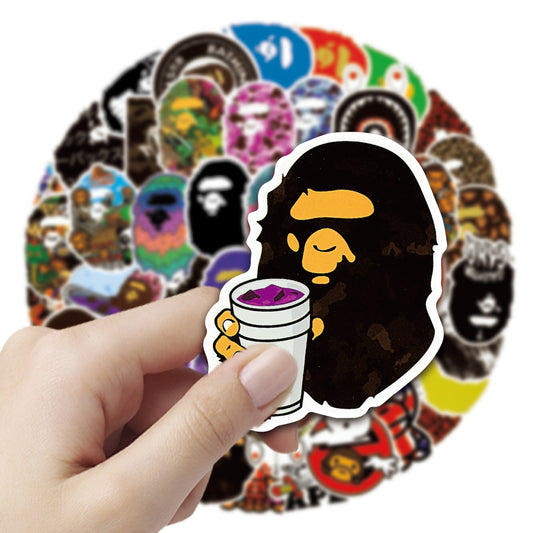 BAPE Hypebeast 50pcs Sticker Set – SKU 103226