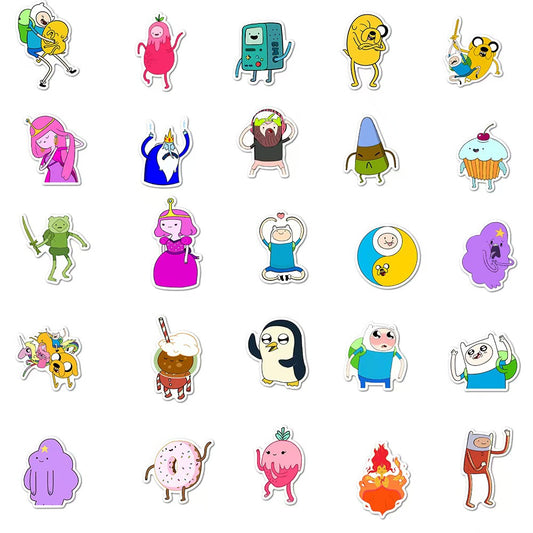 Adventure Time 50pcs Sticker Set – SKU 103173