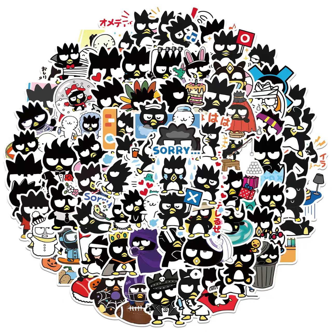 Badtz Maru Sticker Set 50pcs 103180