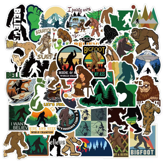 Bigfoot 50pcs Sticker Set – SKU 103136